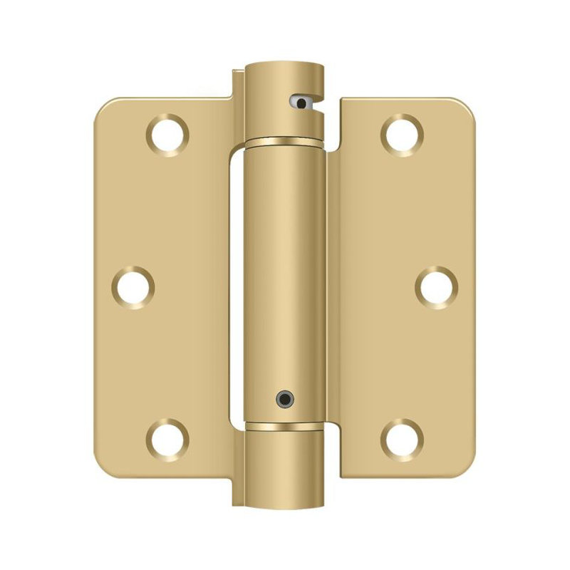 Steel Hinge, PVD Polished Brass