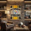 Tapisserie murale 36 po x 54 po Pittsburgh Steelers-128498534