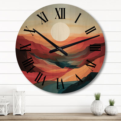 Horloge murale Olivan