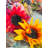 Faux Sunflower Polyester 22'' Wreath