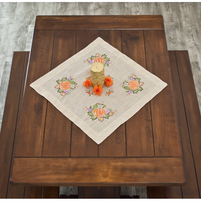 Plateau de table en toile de jute Coralie (23 po x 23 po) Coralie