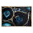 Savoy Stackable Serving and Display Trays with Glass Top, Set of 2 (Agate Pattern)