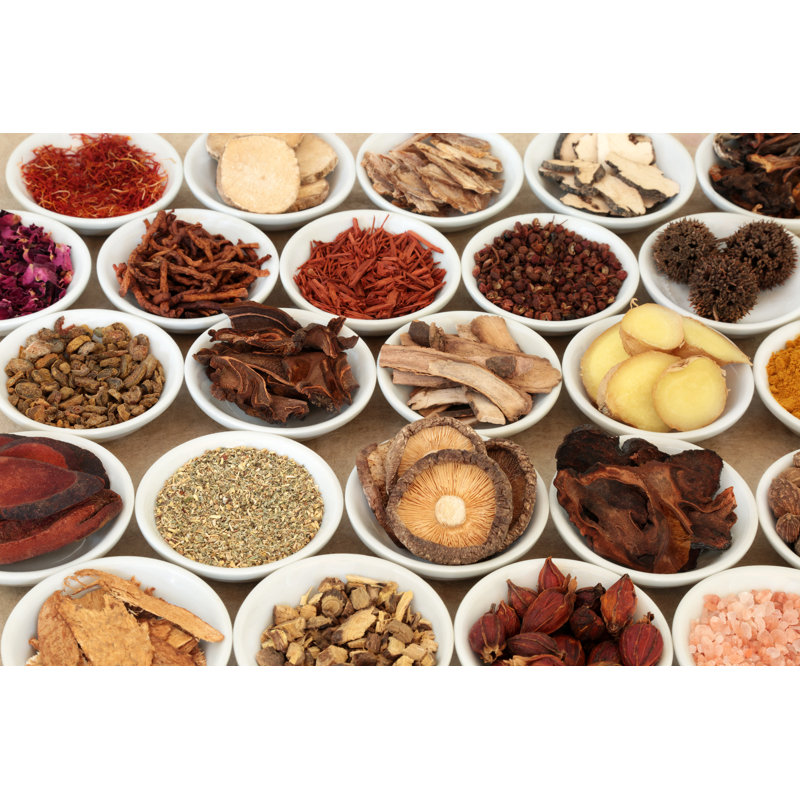 Aryanni Chinese Herbal Medicine - Wrapped Canvas Print, 30cm H x 46cm W x 3.8cm D