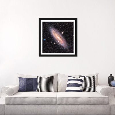 « the andromeda galaxy (m31) » par reinhold wittich, reproduction d’impression sur toile tendue