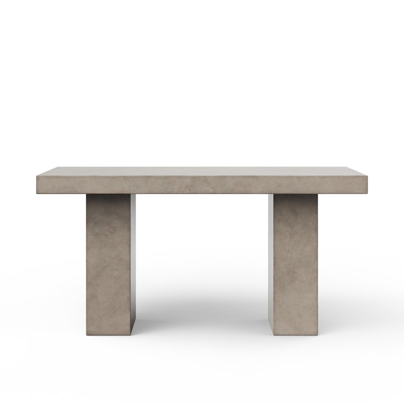 Table de salle à manger Kareen, Gris foncé, Table de bar (hauteur 41,75 po), L 82,75 po x l 39,25 po