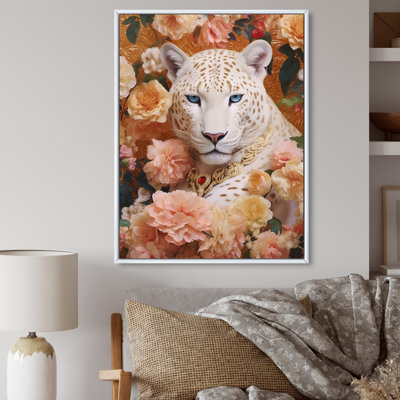 Mélange floral tigre blanc I