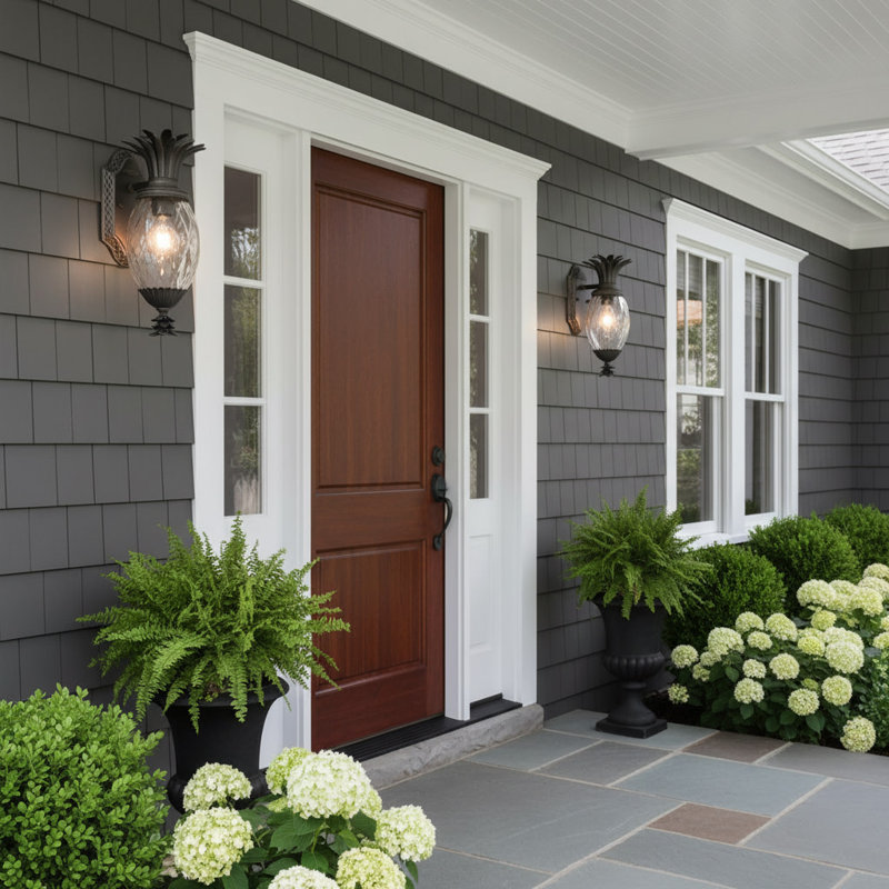 Plantation Outdoor Wall Lantern