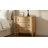 Arelys Modern 27''W 3-Drawers Curves Nightstand with Built-In Charging Station-548763381