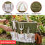 Ensemble d'outils de jardinage en acier inoxydable 10 pièces, ensemble antirouille robuste avec poignées ergonomiques en bois et sac de rangement Oxford