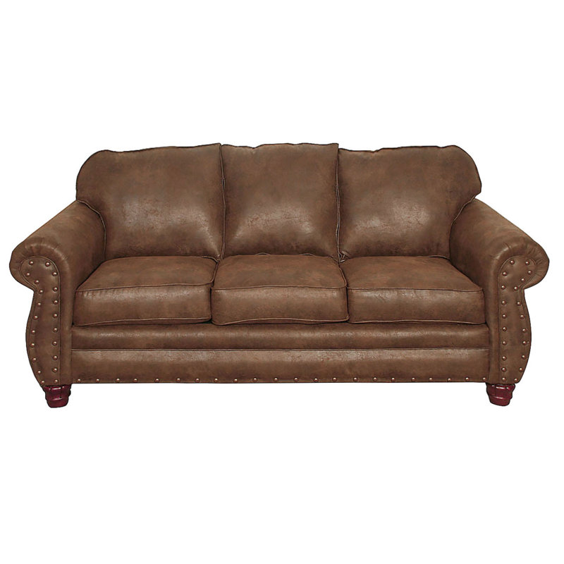 Aticus 88" Round Arm Sofa Bed