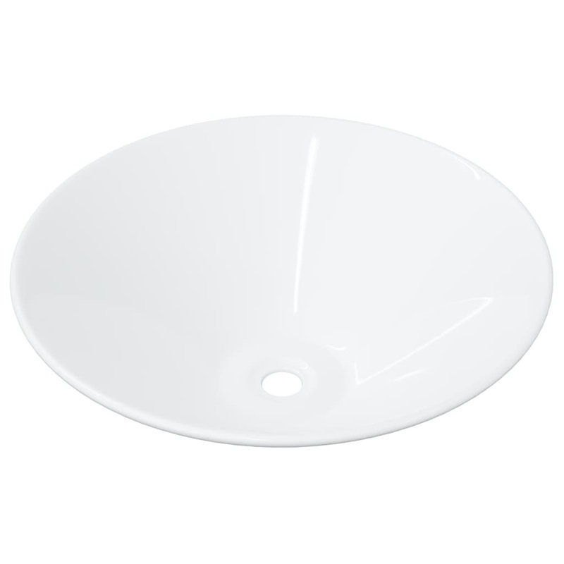vidaXL Wash Basins Ceramic, White
