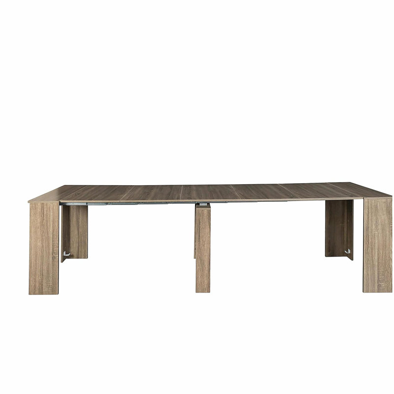 Multifunctional extendable console table
