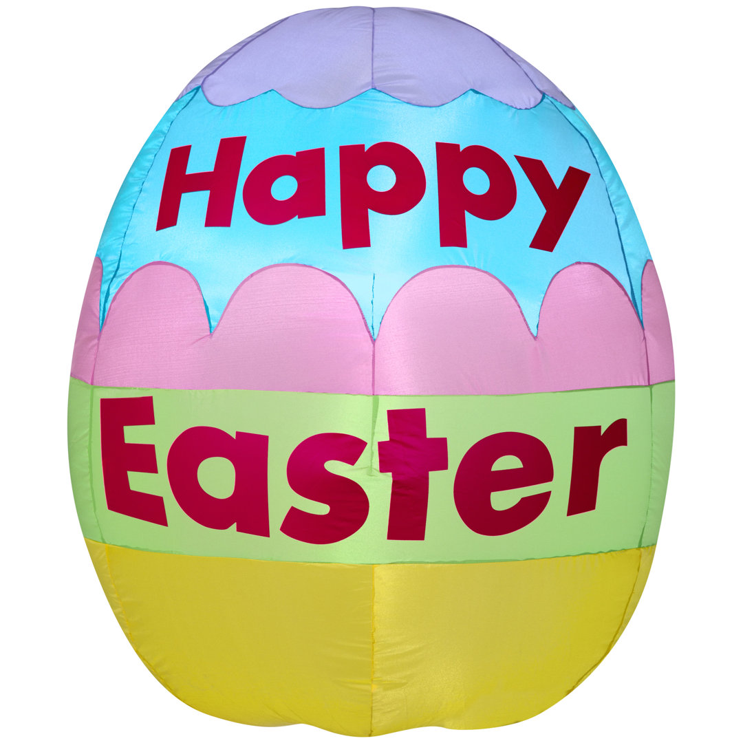 Outdoor Easter Egg Inflatable The Holiday Aisle®