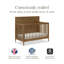 Lit de bébé convertible 4-en-1 Ambrosia-123429939