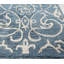Waylon Handmade Tufted Azure/Ivory Area Rug-1535906307