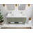 Parker 60 po X P 22 po Meuble-lavabo double D D Evergreen-110444229