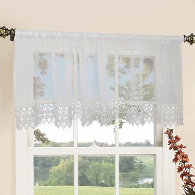 Daisy Ruffled Window Valance