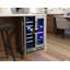 Zephyr Presrv 24" 21-Bottle and 64-Can Dual Zone Wine and Beverage Cooler
