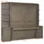Grand lit escamotable avec bureau, tablettes et armoires de rangement, lit escamotable mural pour un bureau à domicile peu encombrant-273846618