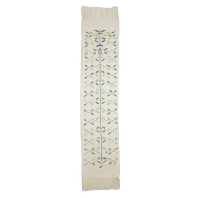 Geometric 100% Cotton Table Runner