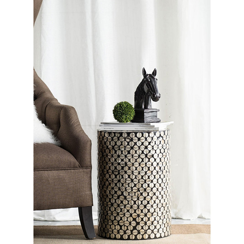 Tabouret de jardin 14 po x 14 po x 20 po Modern