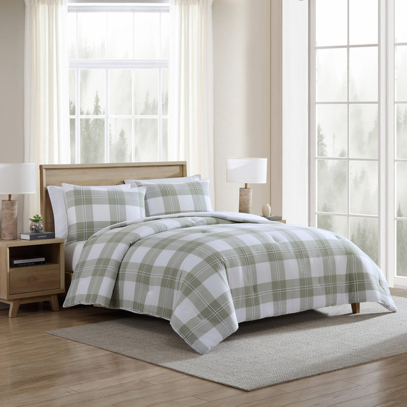 Ensemble d'édredon Eddie Bauer, Édredon pour grand lit + 2 taies décoratives
