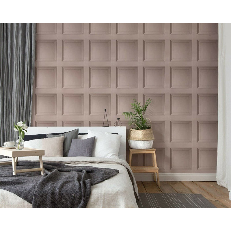 Alterik Wood Panel Effect Wallpaper