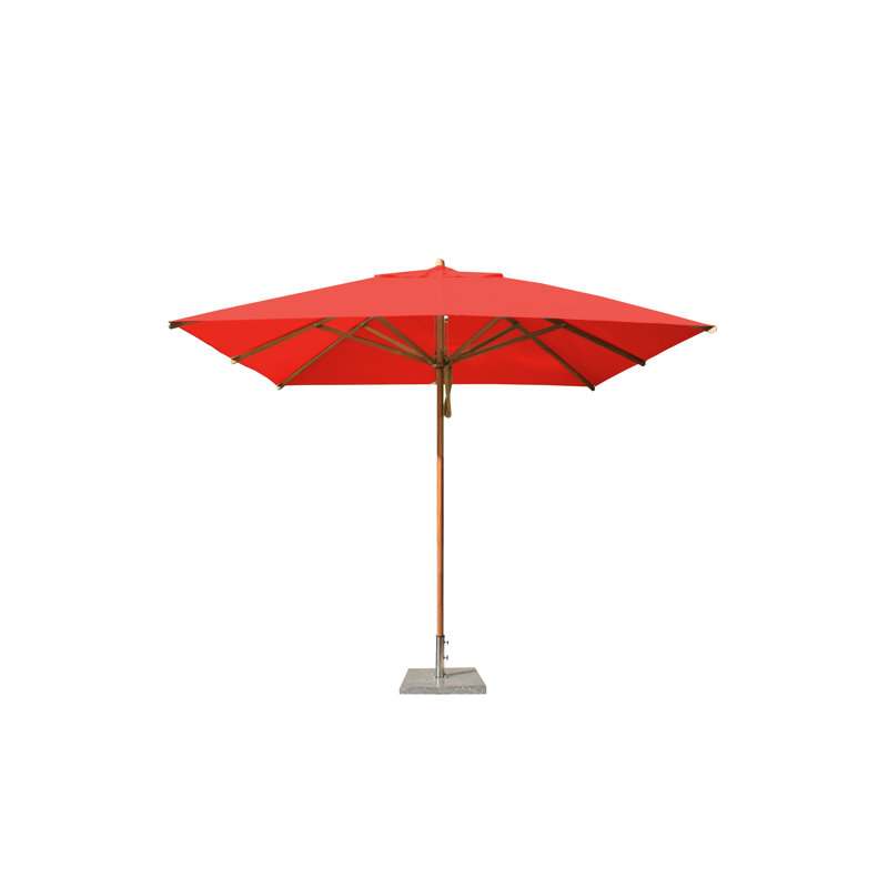 Levante Umbrella, 120" W x 120" D, Red
