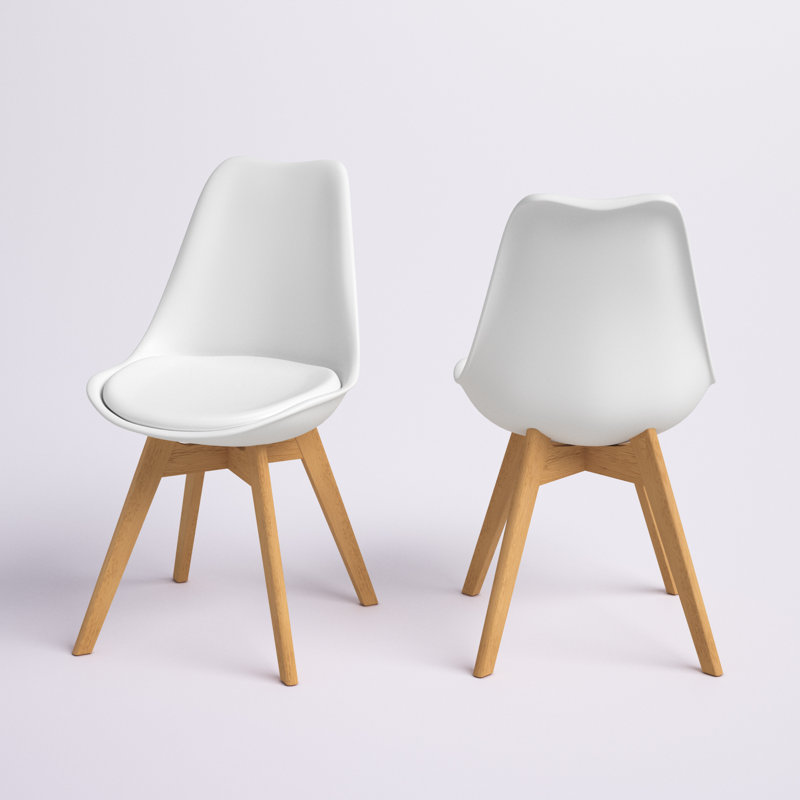 Chaise d'appoint Hermina, Blanc, 2