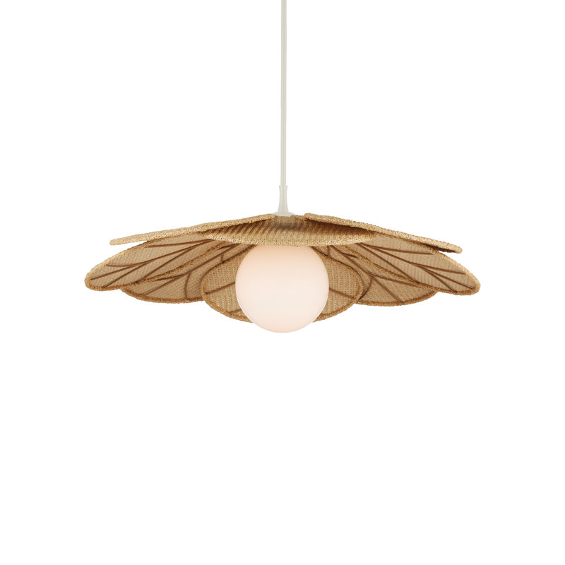 Cabo 1 Light Petal Outdoor Pendant