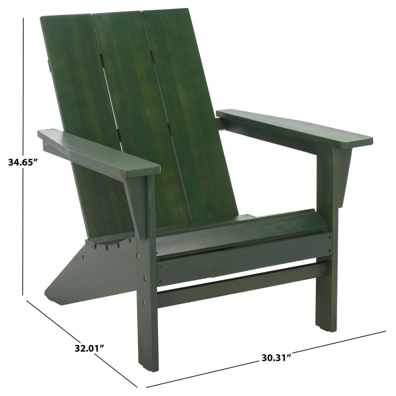 Devlin Adirondack Chair, Green
