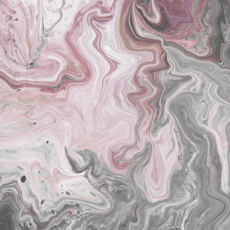 Blush Minerals I by Jarman Fagalde - Wrapped Canvas Painting, 30cm H x 30cm W x 3.8cm D