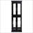Elegant Lighted Glass Curio Display Cabinet