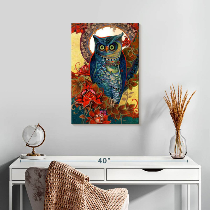 Brampt Owl Hoot, 24" H x 16" W