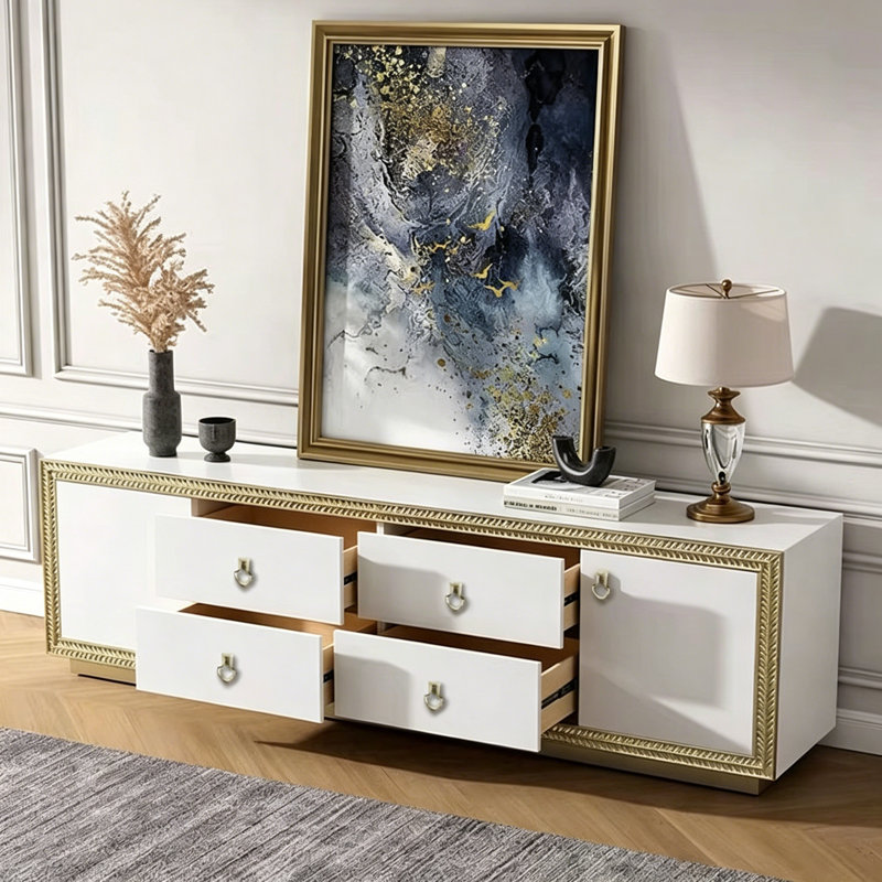 Meuble télé de luxe américain simple et léger