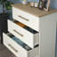 Cleverton Hallway Shoe Storage Bench With 4 Drawer Dresser Living or Bedroom Set-1417272033