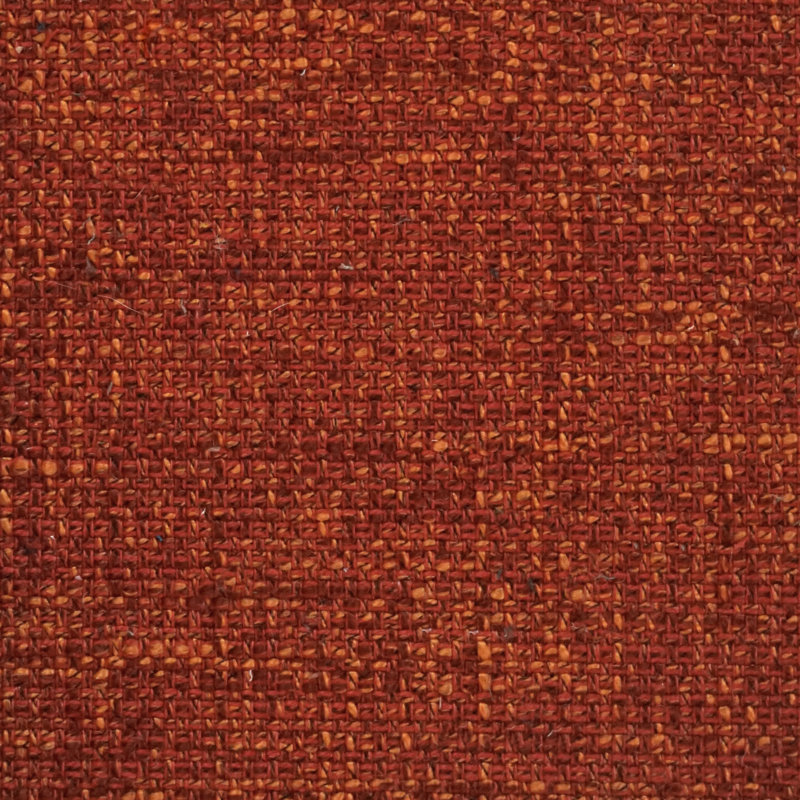 Avalon Upholstered 90'' Sofa, Walnut, Paprika Polyester Blend