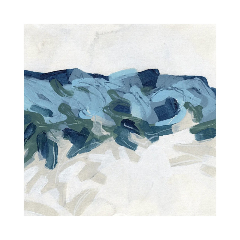 Mountain Strata I by June Erica Vess - Wrapped Canvas Print, 45.72 cm H x 45.72 cm W x 1.91 cm D