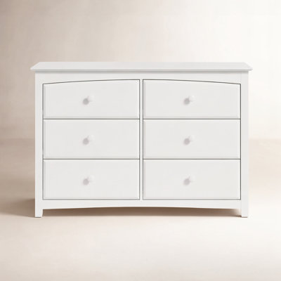 Kenton Wood 6-Drawer Double Dresser