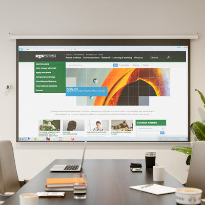 Living And Home Electric Projector Screen Projector Screen