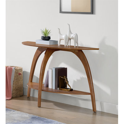 Atreu 48'' Half Moon Sofa Console Table