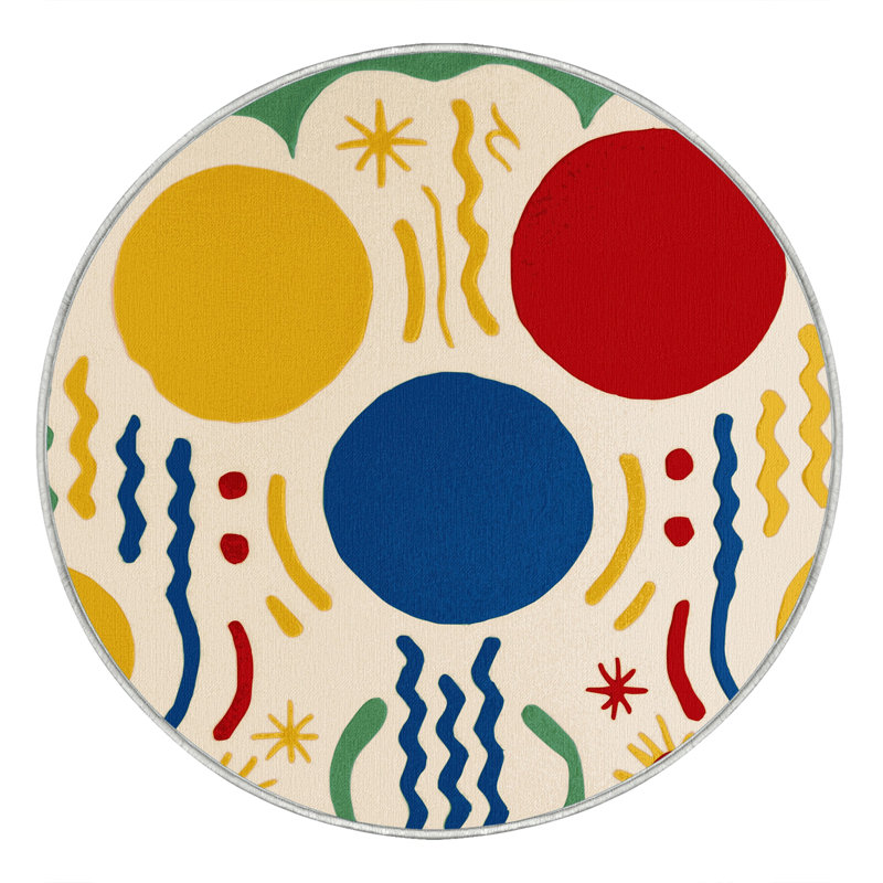 Tapis Breezy Dash, Rond 6 pi
