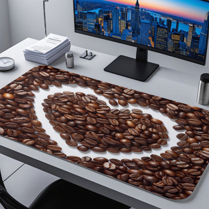 Polyester Desk Pad, 23.6x13.8