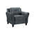 Ibiza 33.9" Round Arm Tufted Armchair-1783690940