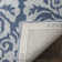 Domingues Hand Tufted Wool/Viscose/Cotton Rug in Navy/Gray