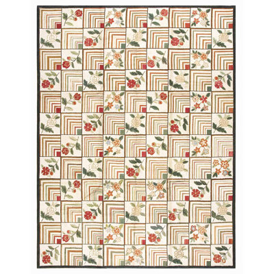 Flatweave Wool Area Rug
