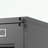 metal frame File Cabinet with 3 Drawers and Lock-489653871