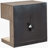 Brown 1-Drawer Nightstand Bedside Table