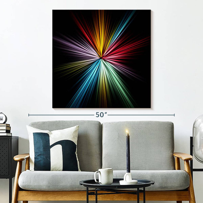 Avery Radial Rainbow, H 33 po x l 33 po