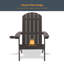 Chaise Adirondack pliante Kona-1704776218
